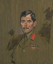 World War 1 Picture - Trenchard at the Flying Corps' general headquarters in May 1917