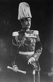 World War 1 Picture - King Constantine I of Greece in the uniform of a German Field Marshal, a rank awarded to him by German Emperor Wilhelm II in 1913.