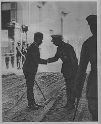 World War 1 Picture - General Miić and British general George Milne.