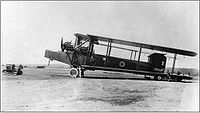 World War 1 Picture - A Royal Air Force Handley Page Type O