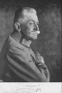 World War 1 Picture - Count Franz Conrad von Hxtzendorf, Chief of the General Staff of the Austro-Hungarian Army from 1906 to 1918.