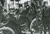 World War 1 Picture - Mustafa Kemal (Ataturk) and his wife Lxtife Uşaklıgil (Uşşaki) in Afyonkarahisar, March 23, 1923.