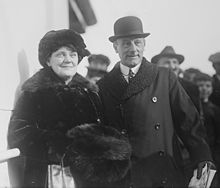 World War 1 Picture - Lord and Lady Jellicoe, 1924