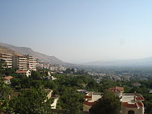 World War 1 Picture - Zabadani resort 45 km (27.96 mi) west of Damascus