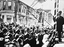 World War 1 Picture - In 1924, during his speech in Bursa.