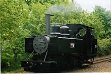 World War 1 Picture - One of the Baldwin Locomotive Works 4-6-0T preserved as No.778 on the Leighton Buzzard Light Railway