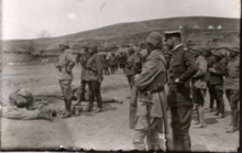 World War 1 Picture - Ismail Enver and Otto von Feldmann inspecting the units