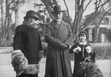 World War 1 Picture - With second wife, Hermine, and her daughter, Princess Henriette.