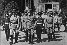World War 1 Picture - Mackensen at the Kaiser's funeral