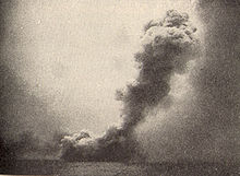 World War 1 Picture - HMS Queen Mary blowing up