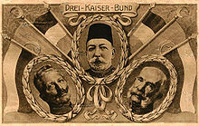 World War 1 Picture - Kaiser Wilhelm II, Mehmed V, Franz JosephThe three emperors of the Central Powers.