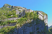 World War 1 Picture - The Fort du Portalet in the Pyrenees