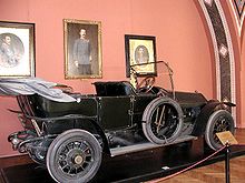 World War 1 Picture - The 1911 Grx�f & Stift Double Phaeton in which the Archduke Franz Ferdinand was riding at the time of his assassination.
