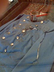 World War 1 Picture - The blood-stained uniform of Franz Ferdinand