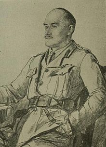 World War 1 Picture - Drawing of Allenby from journal 