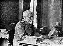 World War 1 Picture - Radomir Putnik in his office