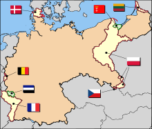 World War 1 Picture - Germany after Versailles: Administered by the League of Nations, Annexed by neighbouring countries, Weimar Germany