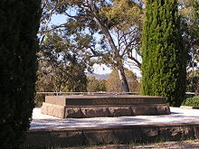 World War 1 Picture - General Bridges grave at Duntroon. The consultant designer and architect was Walter Burley Griffin