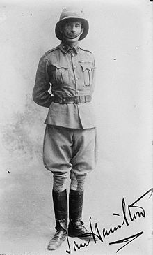 World War 1 Picture - General Hamilton in a formal pose (1910).