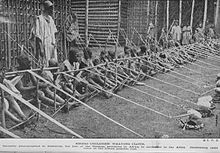 World War 1 Picture - Child Labour in Kamerun during 1919