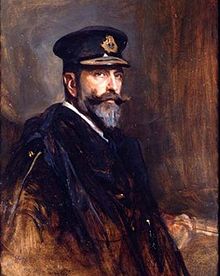 World War 1 Picture - Portrait of Prince Louis by Philip de Lxszlx, 1910. Private collection of Prince Philip, Duke of Edinburgh