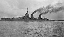 World War 1 Picture - HMS Lion, flagship of the battlecruiser squadron