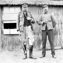 World War 1 Picture - Trenchard (shown left) in South Africa