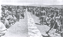 World War 1 Picture - 4th battalion of the Armenian volunteers engaged at Barduz Pass.[13]