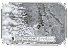 World War 1 Picture - Aerial photograph of a German gas attack on Russian forces circa 1916