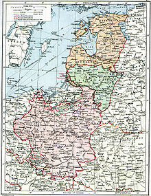 World War 1 Picture - “Poland & The New Baltic States” map from a British atlas in 1920, showing still-undefined borders in the situation after the treaties of Brest and Versailles and before the Peace of Riga