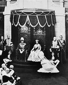 World War 1 Picture - George VI, grants Royal Assent to laws in the Canadian Senate, 19 May 1939. His consort, Queen Elizabeth, is to the right.