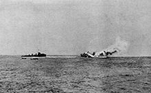 World War 1 Picture - SMS Mainz sinking