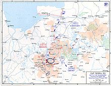 World War 1 Picture - Movements of 27-30 August 1914