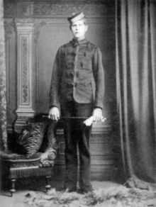 World War 1 Picture - Trenchard aged 14 as a militia cadet