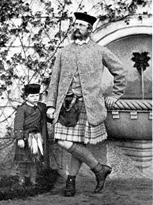 World War 1 Picture - Wilhelm with his father in 1862