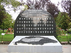 World War 1 Picture - Memorial in Csxtalja