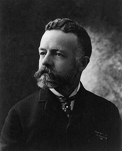 World War 1 Picture - United States Senator Henry Cabot Lodge opposed ratification of the Treaty of Versailles.