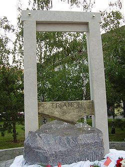 World War 1 Picture - Trianon memorial, Bkscsaba.