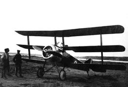 World War 1 Picture - Sopwith Triplane of the RNAS, c. 1917-18