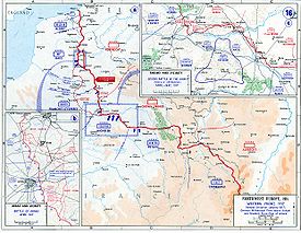 World War 1 Picture - Map of the Western Front, 1917