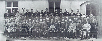 World War 1 Picture - Japanese delegation at the Paris Peace Conference 1919.