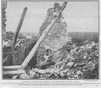 World War 1 Picture - Battle for Longueval