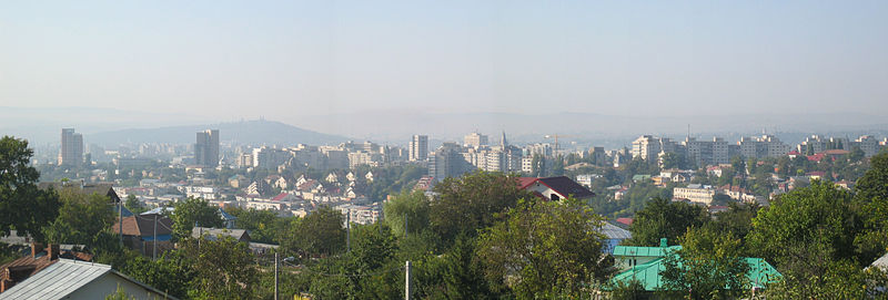 World War 1 Picture - Panoramic view over Iasi