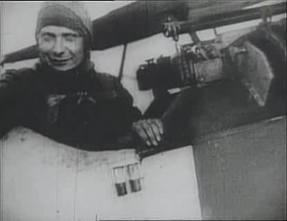 World War 1 Picture - Video clip of Hermann Goring in his cockpit in World War I.