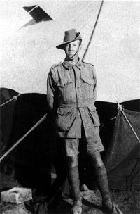 World War 1 Picture - Corporal Albert Jacka on Mudros, 1915