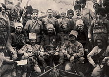 World War 1 Picture - General Andranik with his Fedayee Commanders