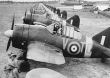 World War 1 Picture - Buffalos of No. 453 Squadron RAAF lined up at RAF Sembawang, circa November 1941.