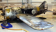 World War 1 Picture - Lauri Pekuri's FAF BW-372 on display at the Aviation Museum of Central Finland