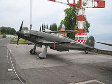 World War 1 Picture - A Fiat G.55 with ANR livery exhibited at the Museo storico dell'Aeronautica Militare di Vigna di Valle, on Bracciano lake, in Lazio region.