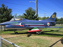 World War 1 Picture - A preserved example of the G.91 in Frecce Tricolori's colors